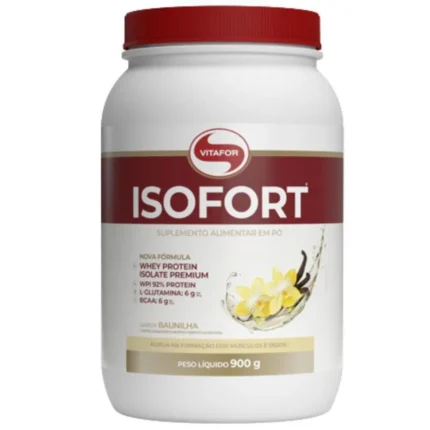 Isofort Sabor Baunilha 900g - Vitafor